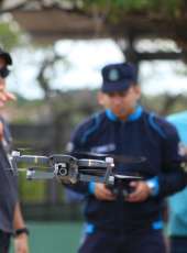 Aesp forma mais duas turmas do Curso de Operador de Drone voltado para a Segurança Pública
