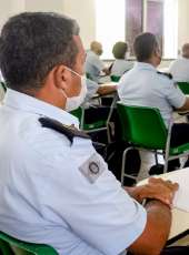 Policiais e bombeiros militares iniciam curso de habilitação de oficiais na Aesp