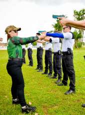 Aprovados no concurso da Polícia Civil treinam Técnicas Operacionais na Aesp