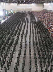 Mais de 2.300 novos soldados da Polícia Militar vão reforçar a segurança no Ceará