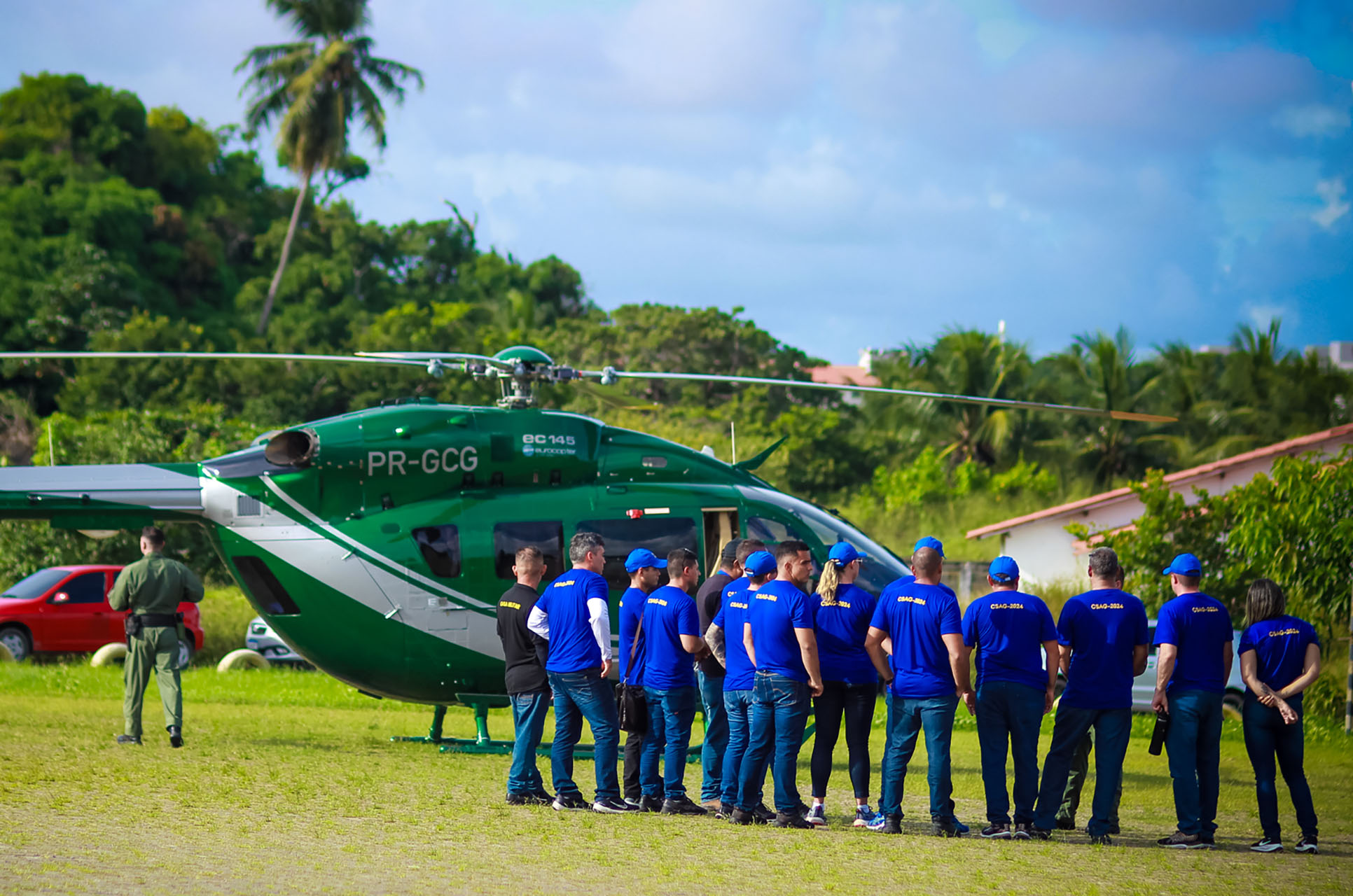 CSAG- gerencial tem práticas com aeronaves e condução veicular em autódromo e dunas