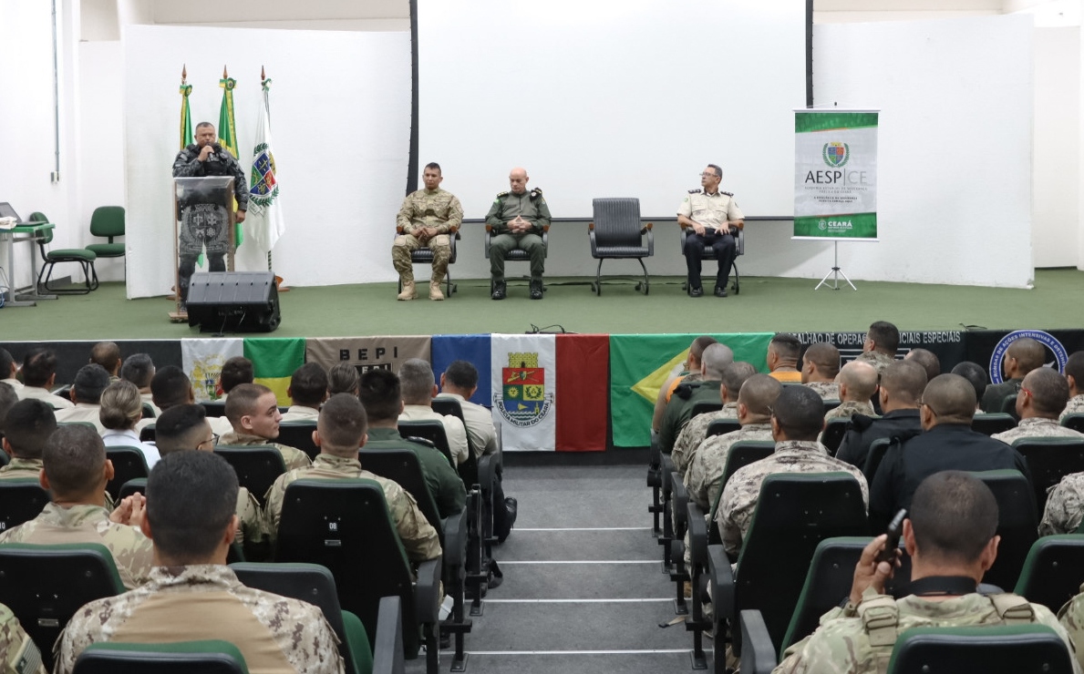 Com profissionais do Ceará e de outros estados nordestinos, Aesp/CE realiza aula inaugural de três cursos nesta segunda-feira (2)