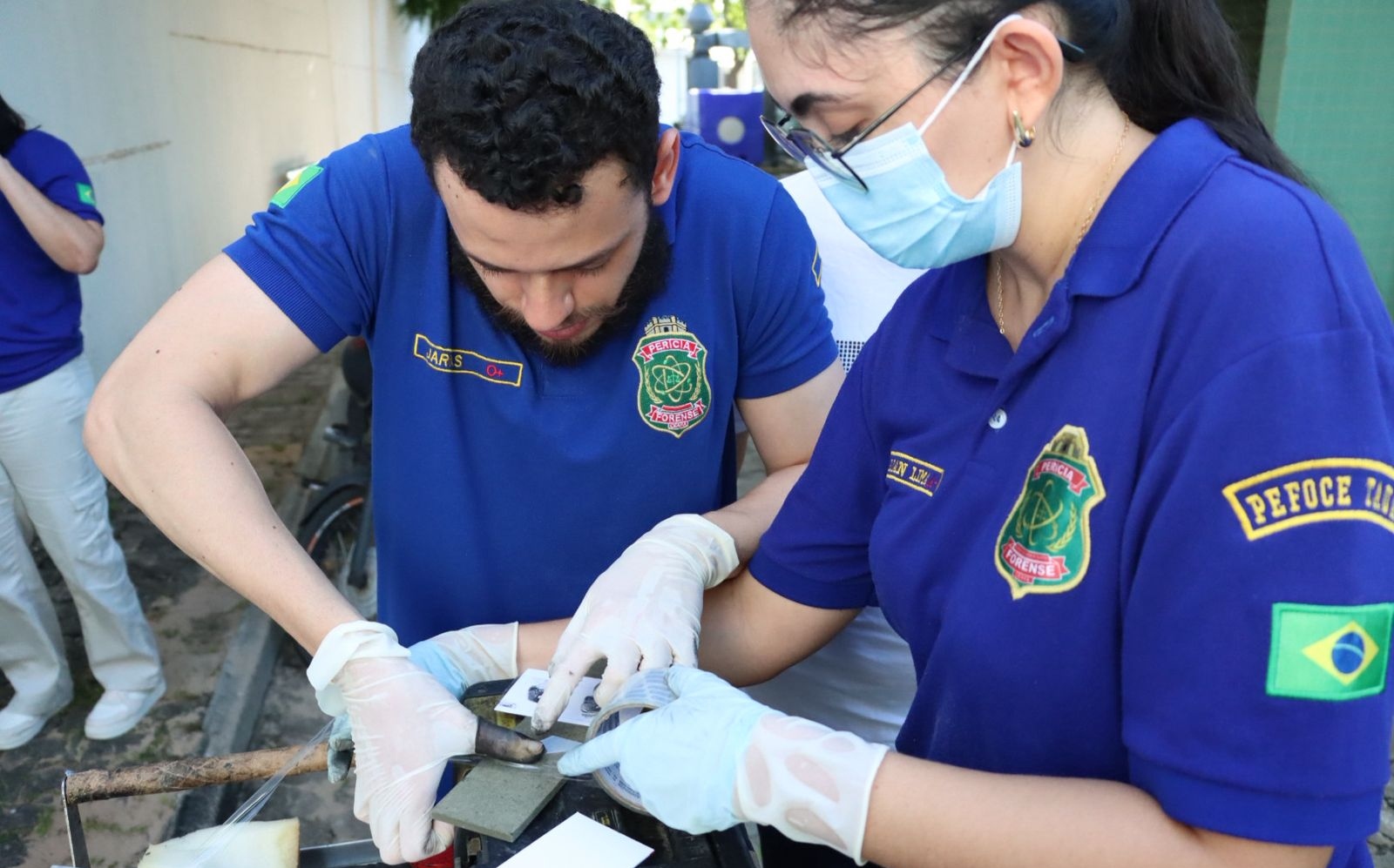 Curso inédito da Aesp/CE de Necropapiloscopia capacita profissionais da Perícia Forense do Ceará