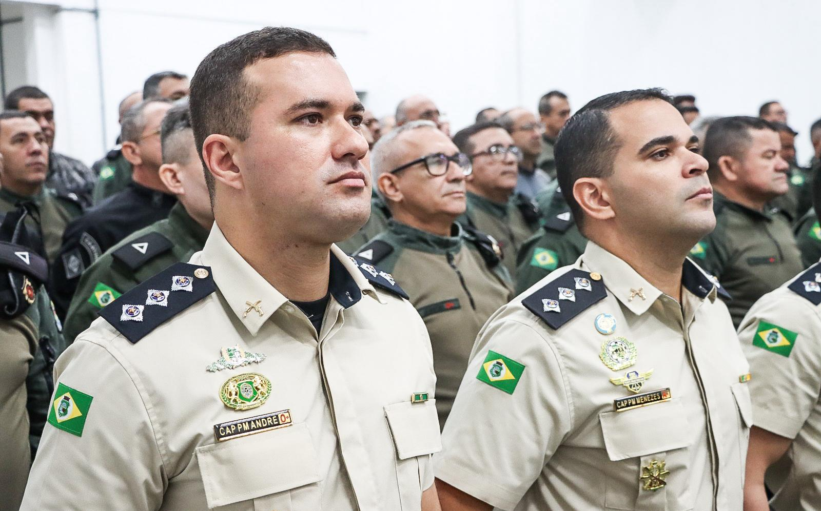 Capitães iniciam o Curso de Aperfeiçoamento de Oficiais 2025 da Aesp/CE