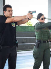 Policiais participam de Instrução Tática Individual do Curso de Sobrevivência Policial