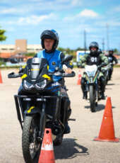 Policiais militares do Ceará e de Rondônia iniciam Curso Especial de Policiamento com Motocicletas da Aesp/CE