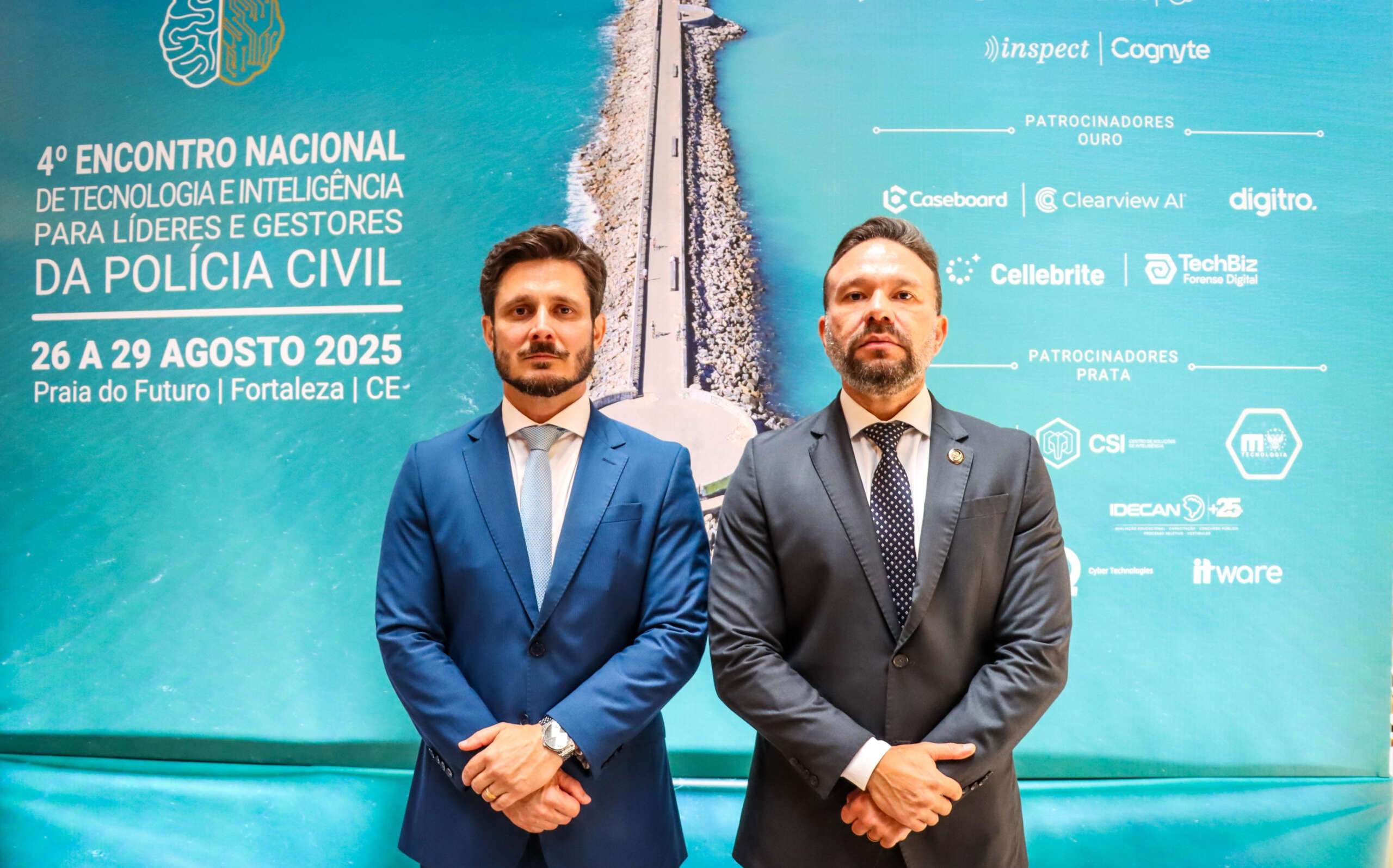 Direção-geral da Aesp/CE participa da abertura do 4º Encontro Nacional de Tecnologia e Inteligência para Líderes e Gestores da Polícia Civil