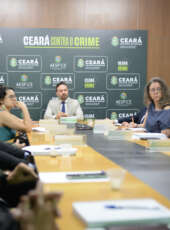 Aesp/CE recebe Ipea para atualização da Matriz Curricular da Senasp