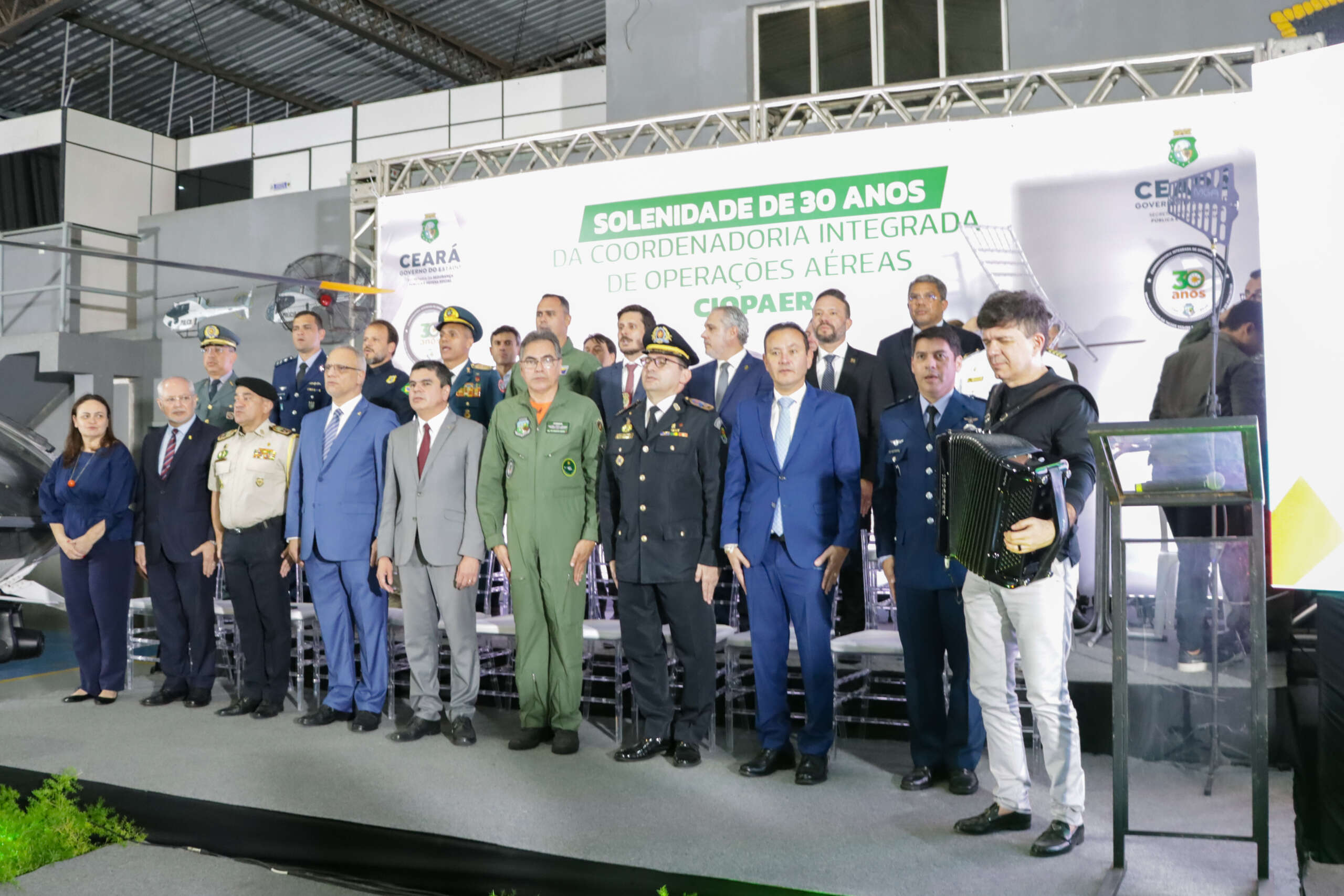 CIOPAER/SSPDS – Diretor-geral da Aesp/CE recebe honraria nos 30 anos da Ciopaer