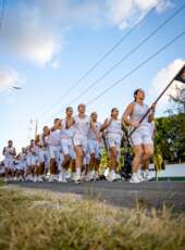 Corridão da Aesp marca o início da semana na Academia