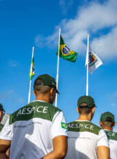 Integração marca a 1ª Quarta-Feira Cívica na Aesp/CE