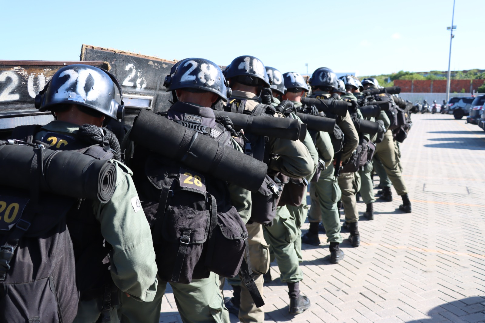 Policiais da PMCE concluem o XV Curso de Controle de Distúrbios Civis, da Aesp/CE